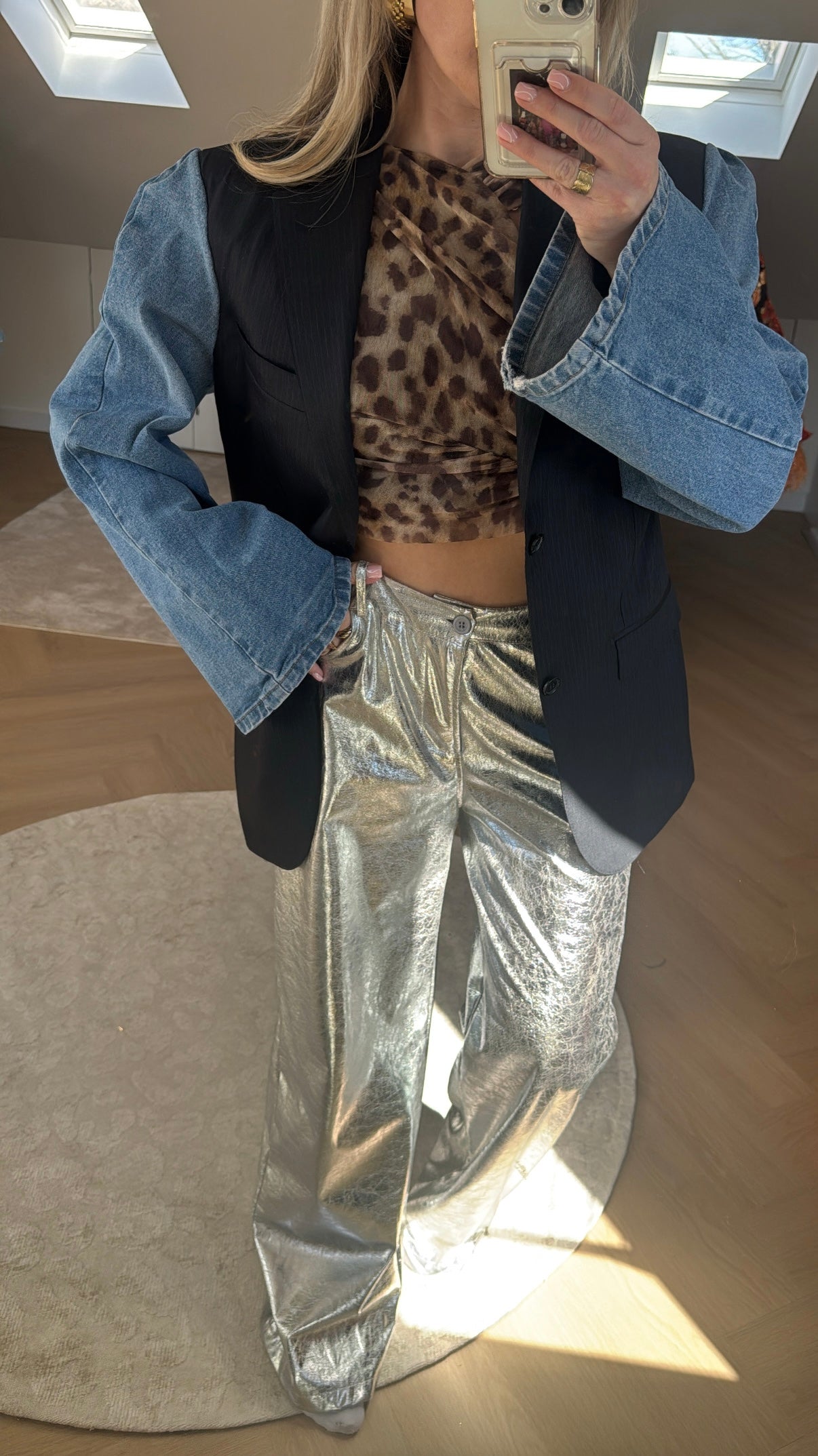 No 1 - denim blazer