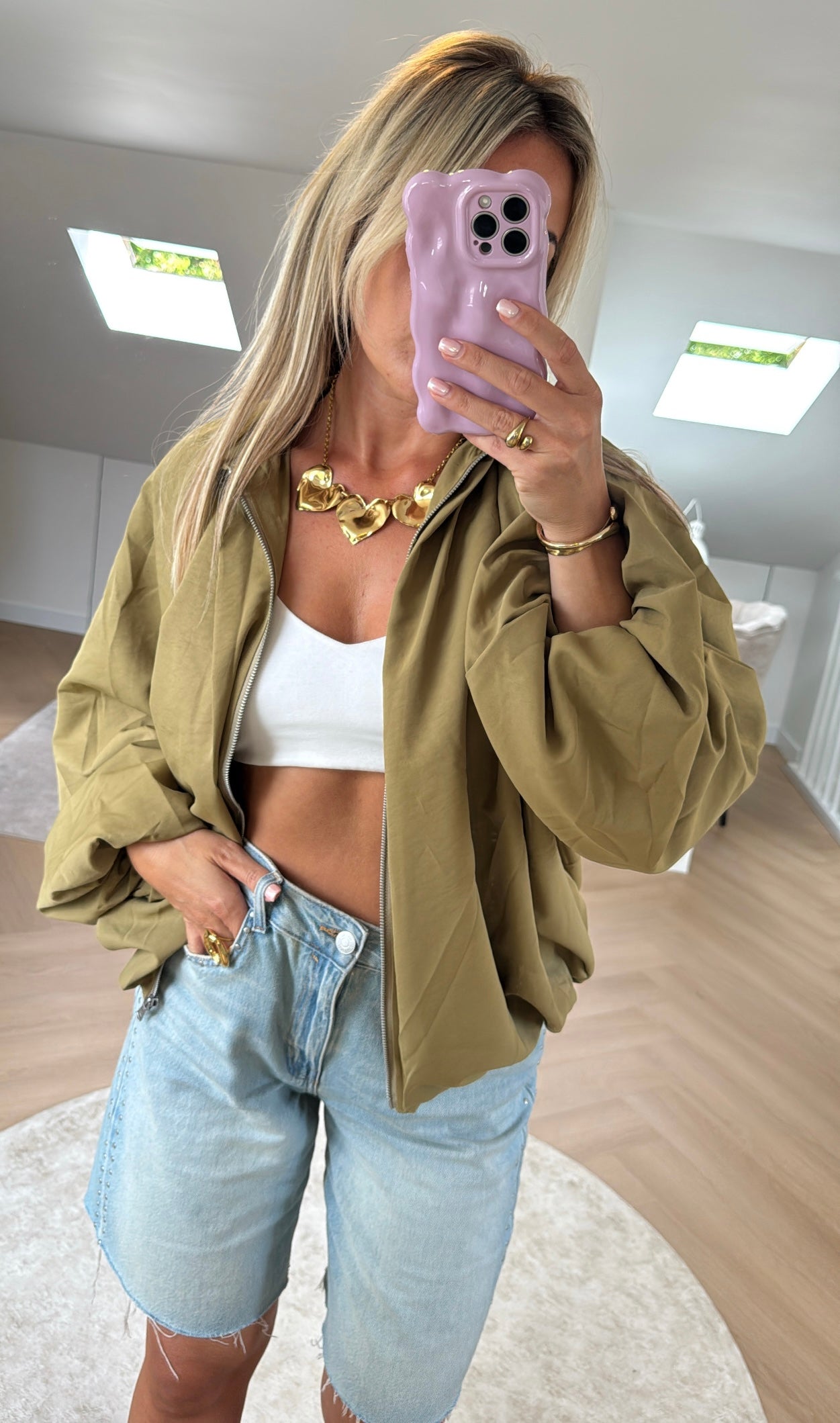 Lola jacket - lime