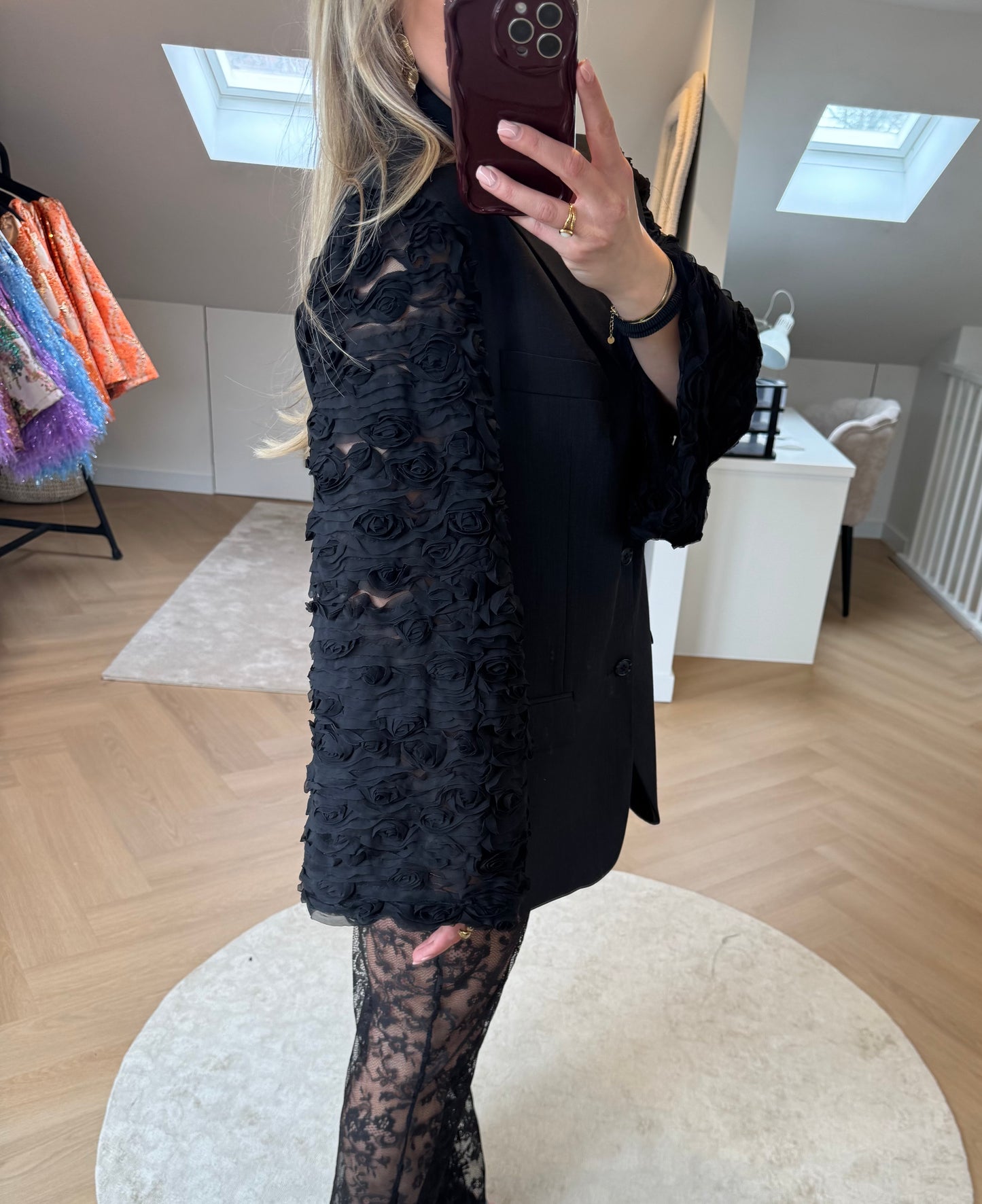 No 2 - black rose blazer