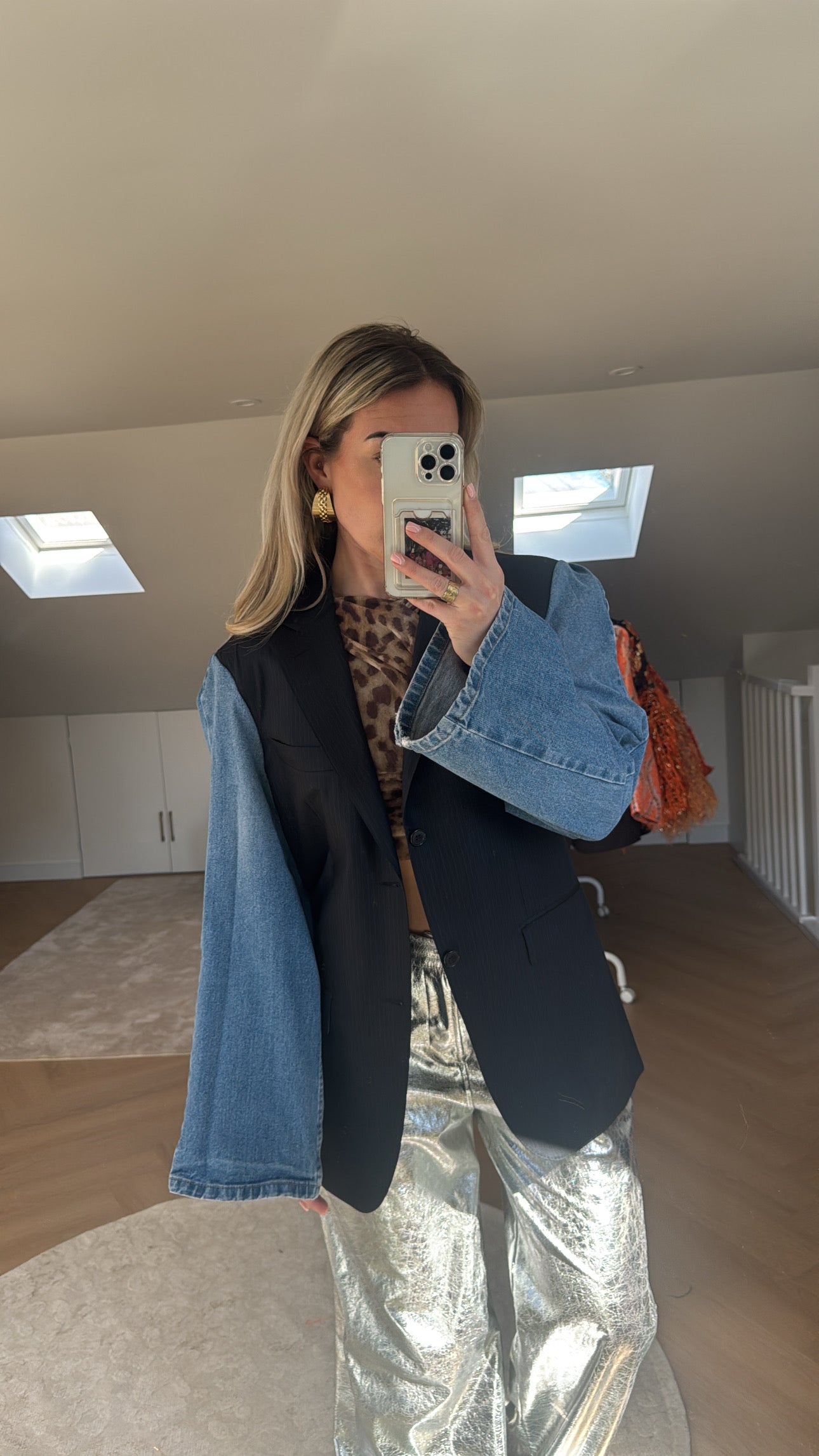 No 1 - denim blazer