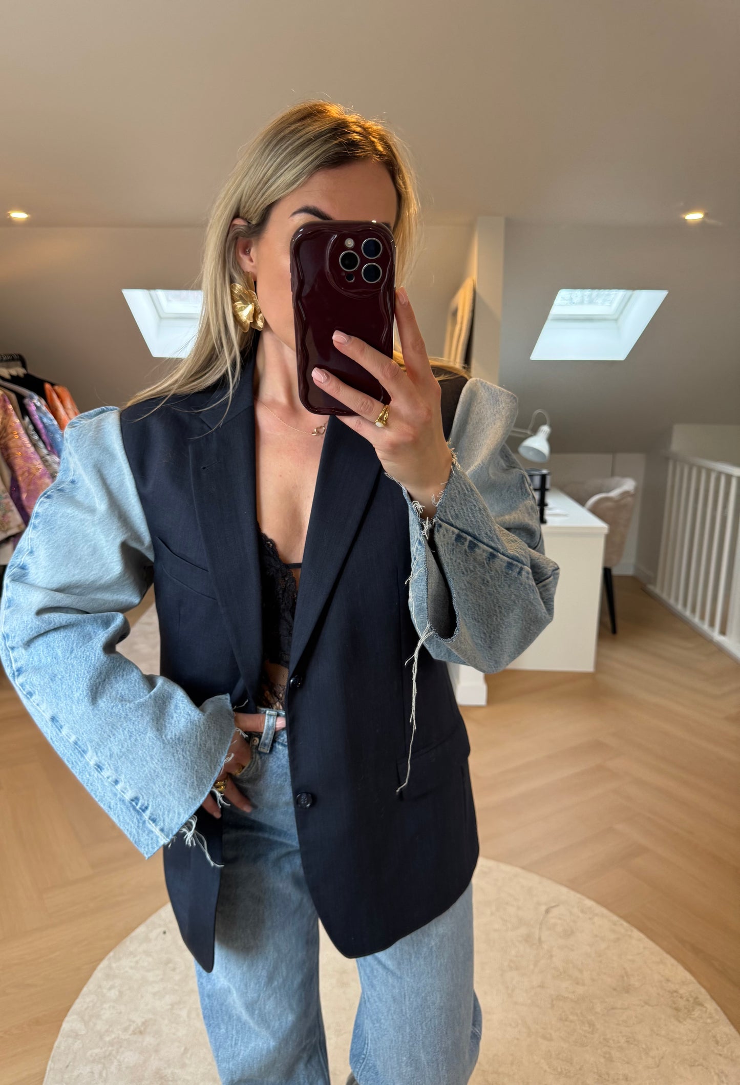 No 1 - Light denim blazer