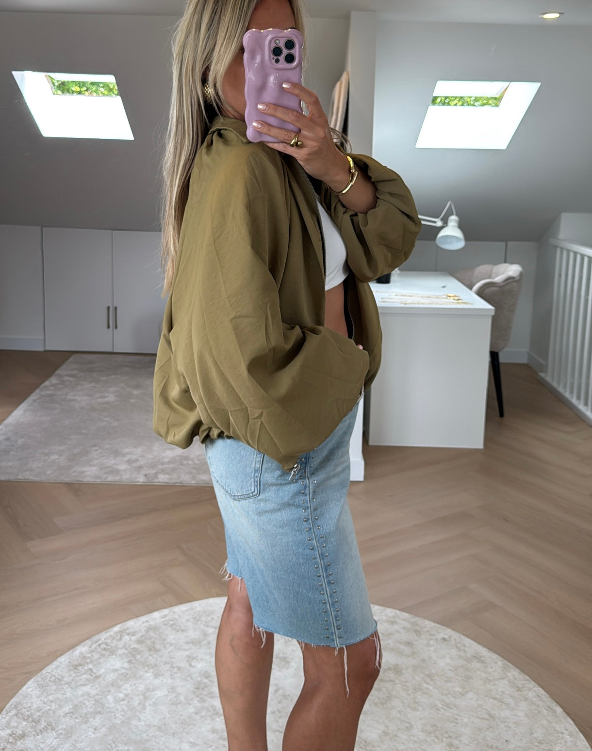 Lola jacket - lime