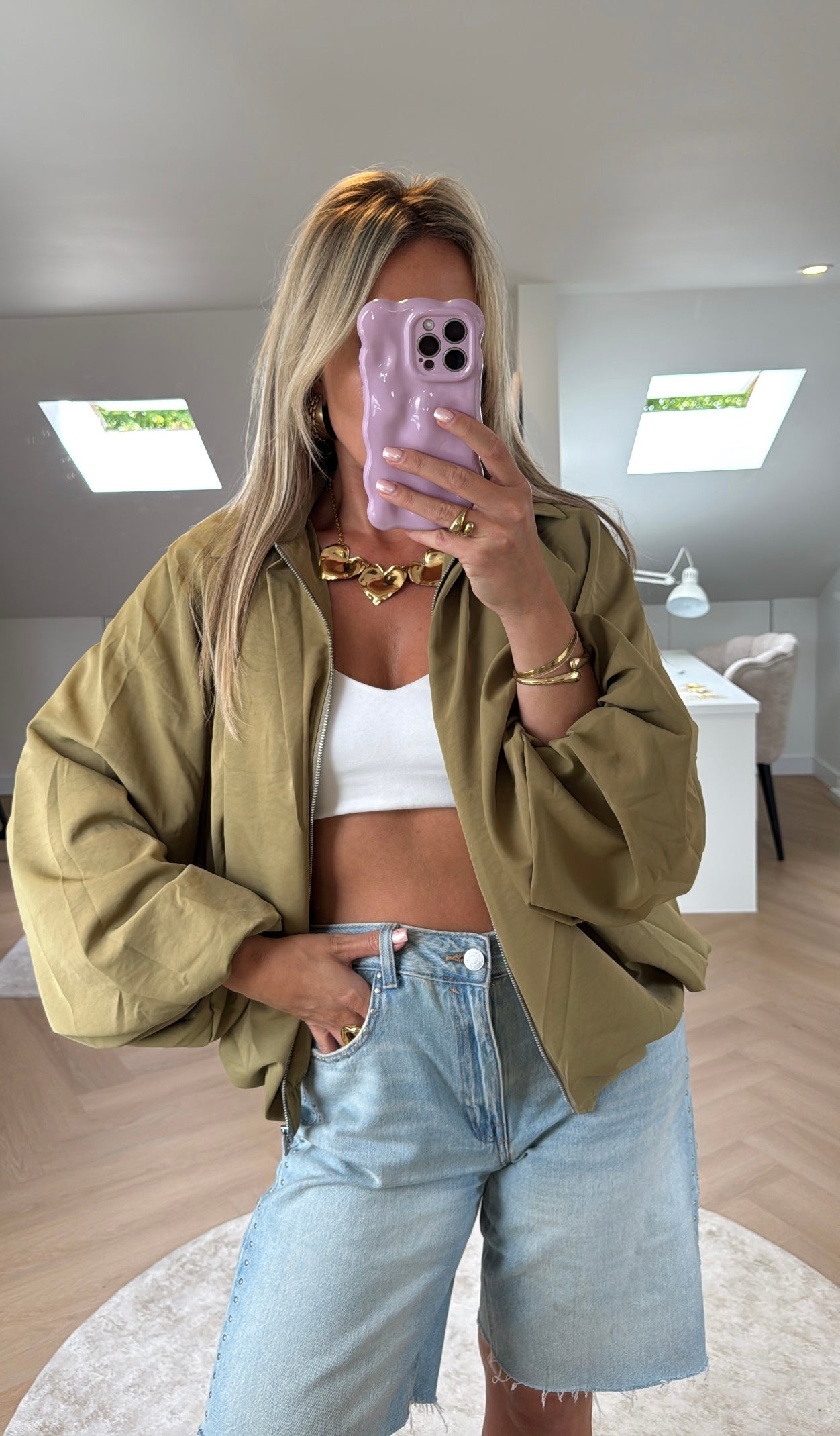 Lola jacket - lime