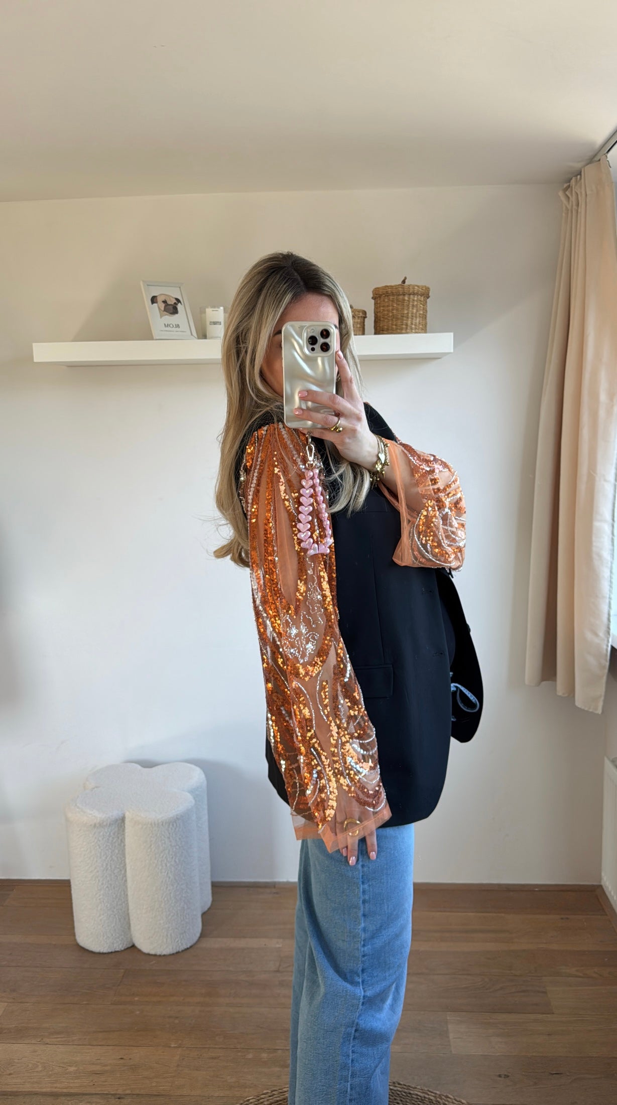 Queen sparkle blazer