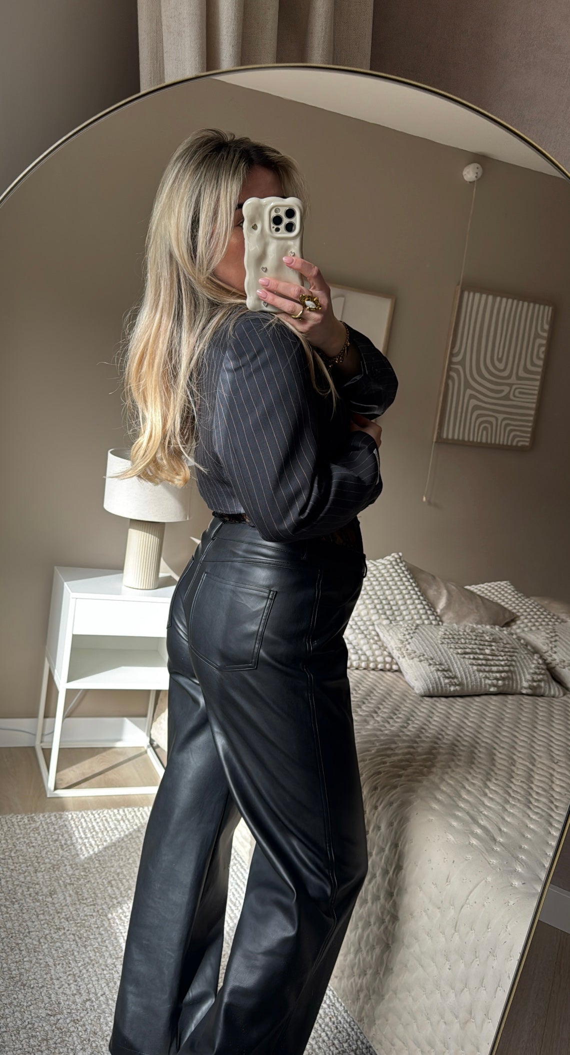 Cropped blazer - dark grey