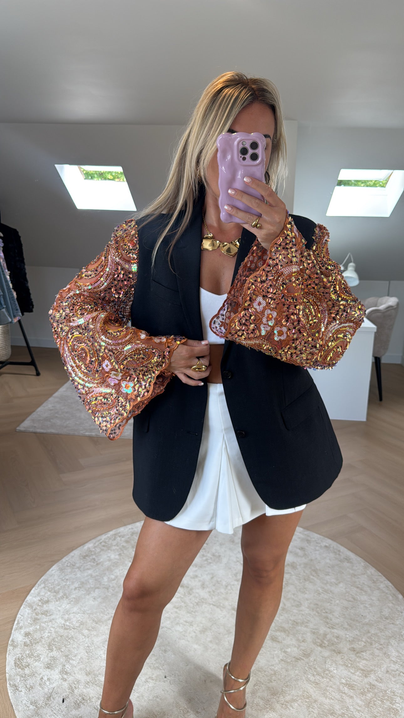 Bronze blazer