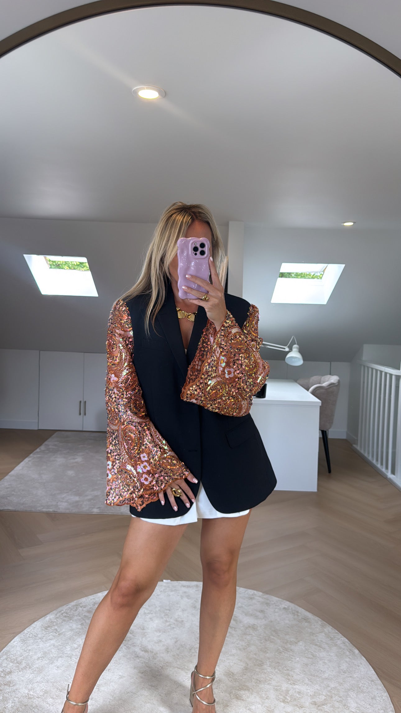 Bronze blazer