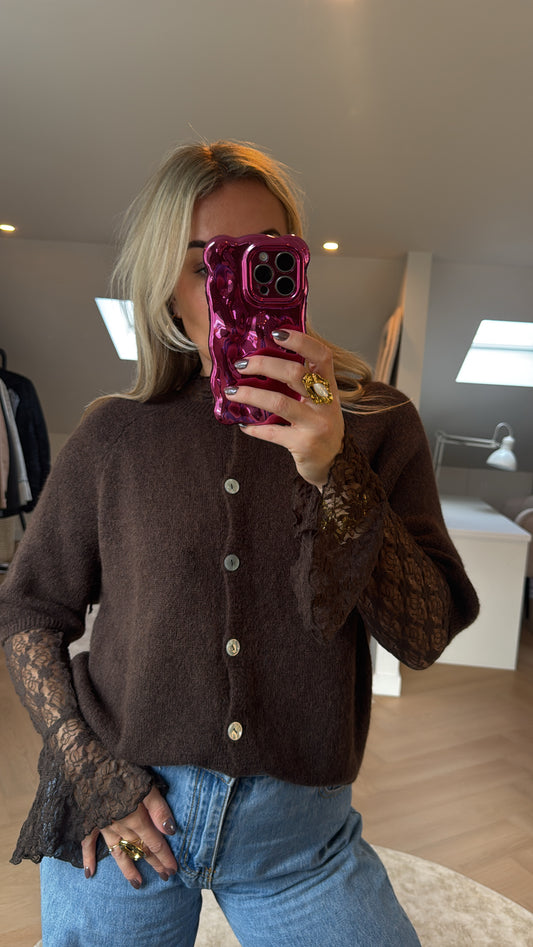 Bruin vestje - Ambika