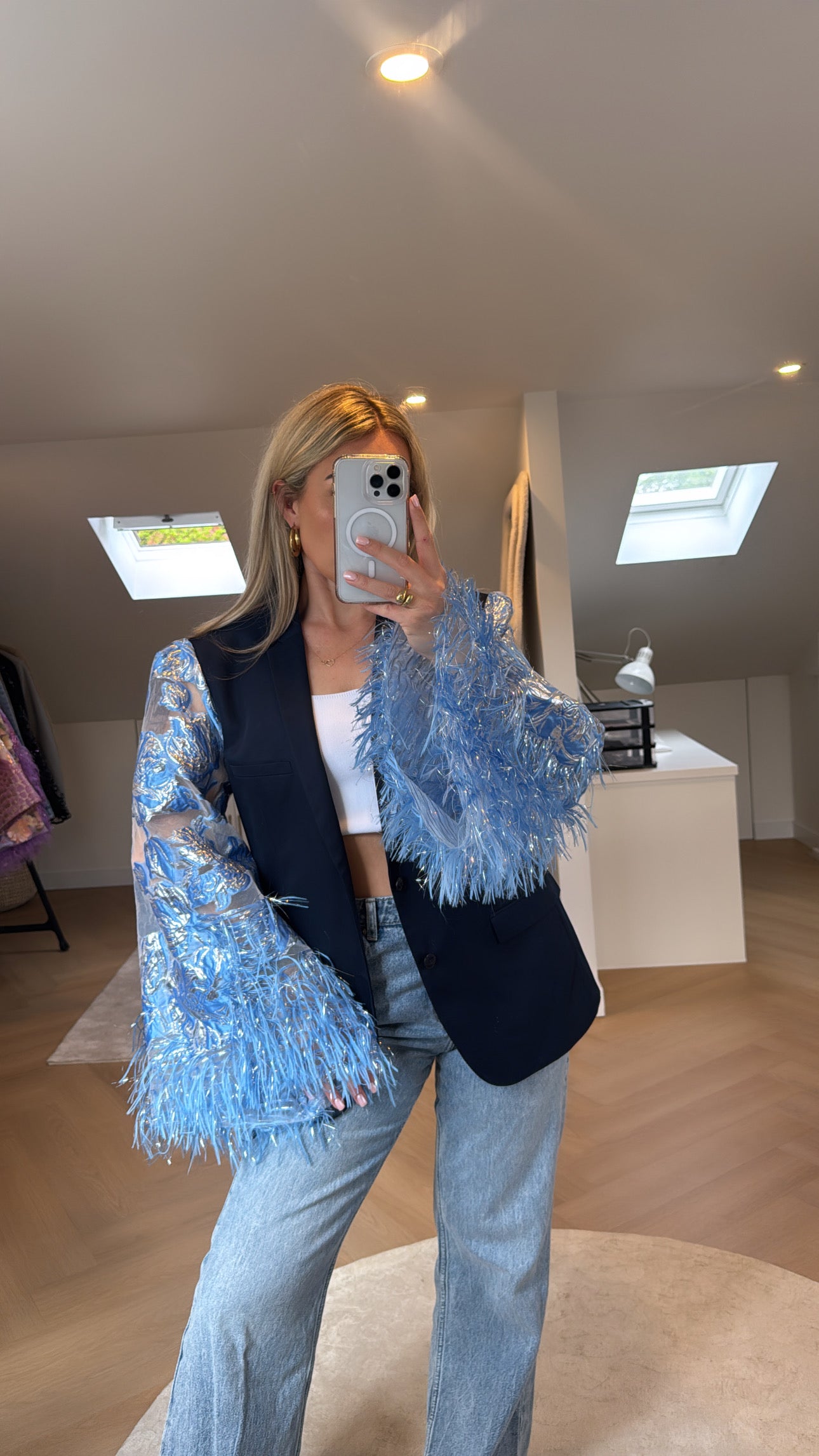 Blue Pino blazer
