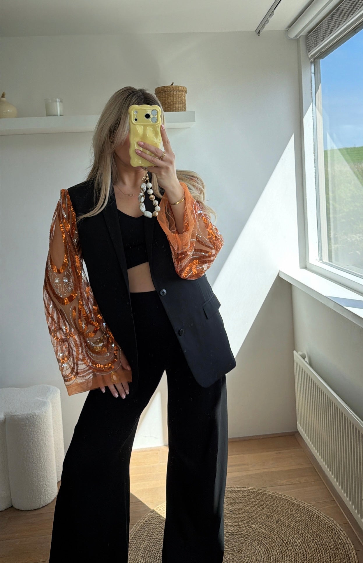 Queen sparkle blazer - maat S