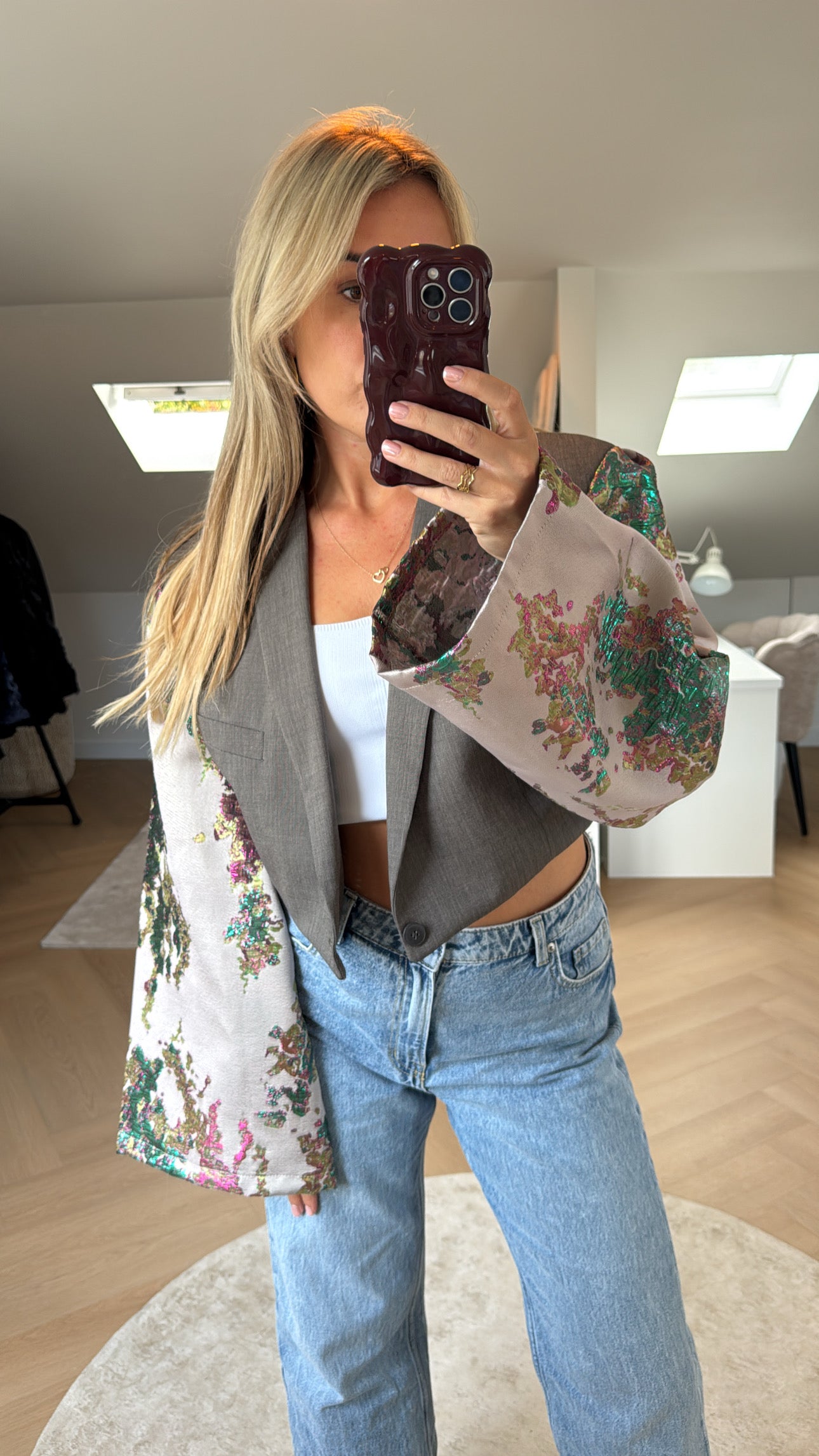 Cropped blazer - Lima