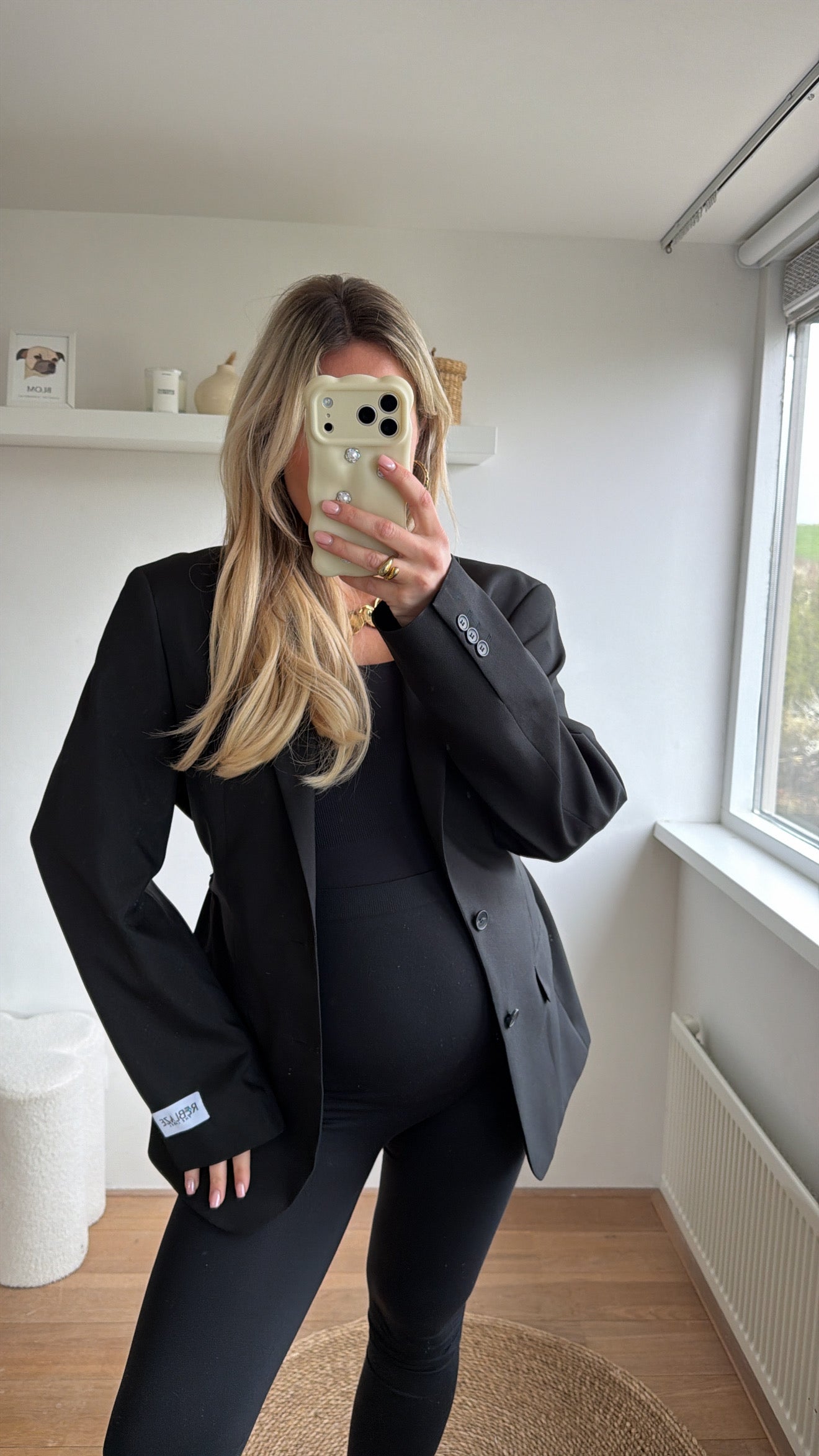 Taille blazer black
