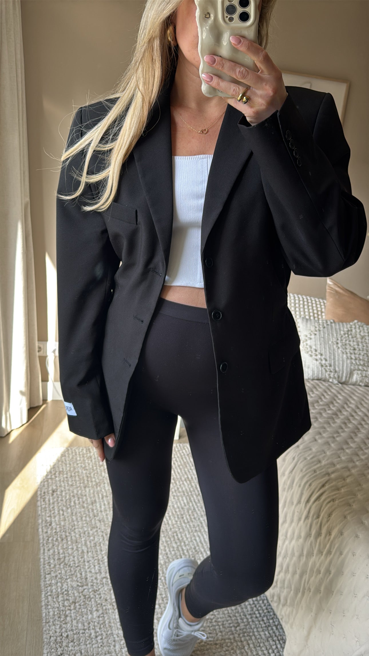 Taille blazer - basic black