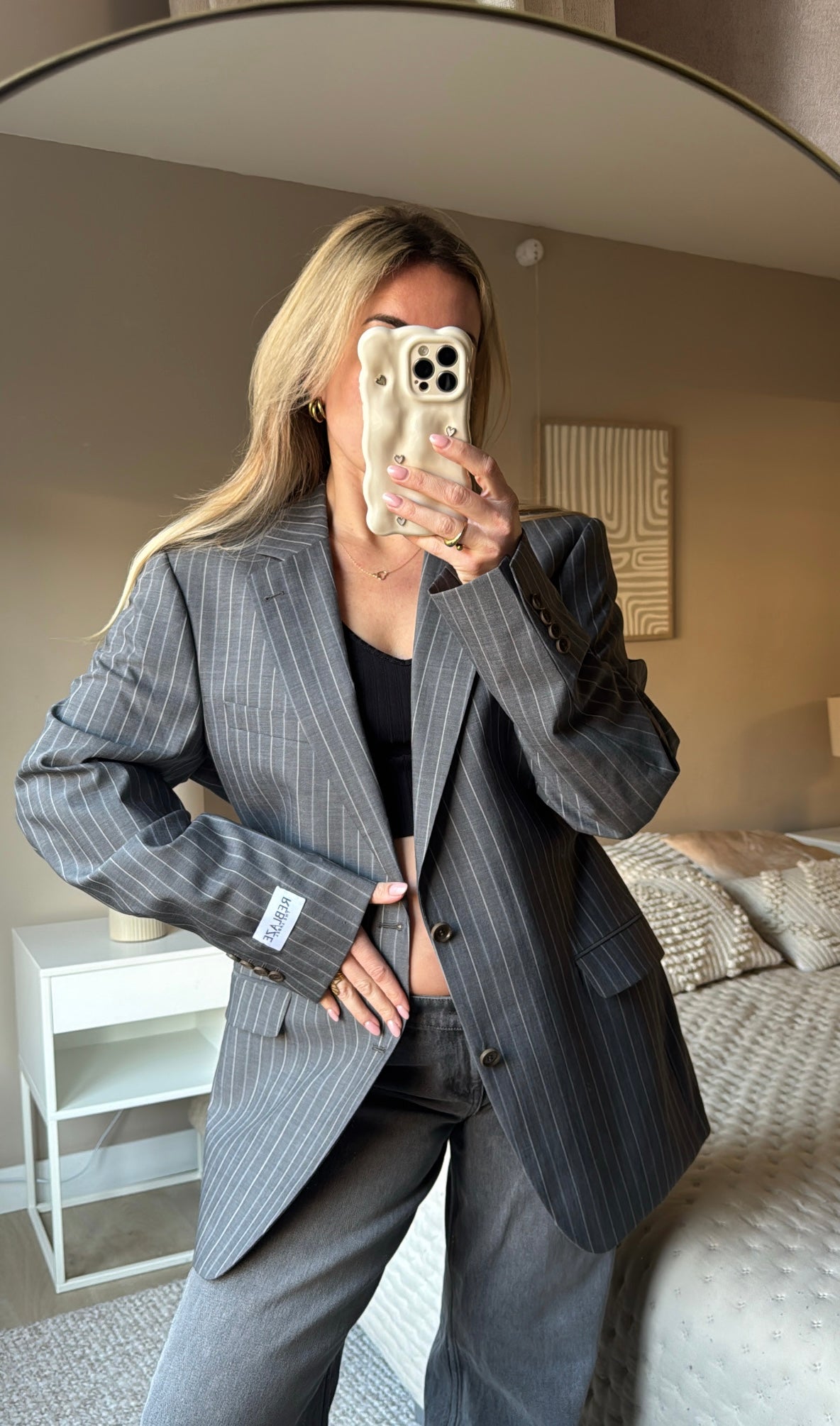 Taille blazer - grey