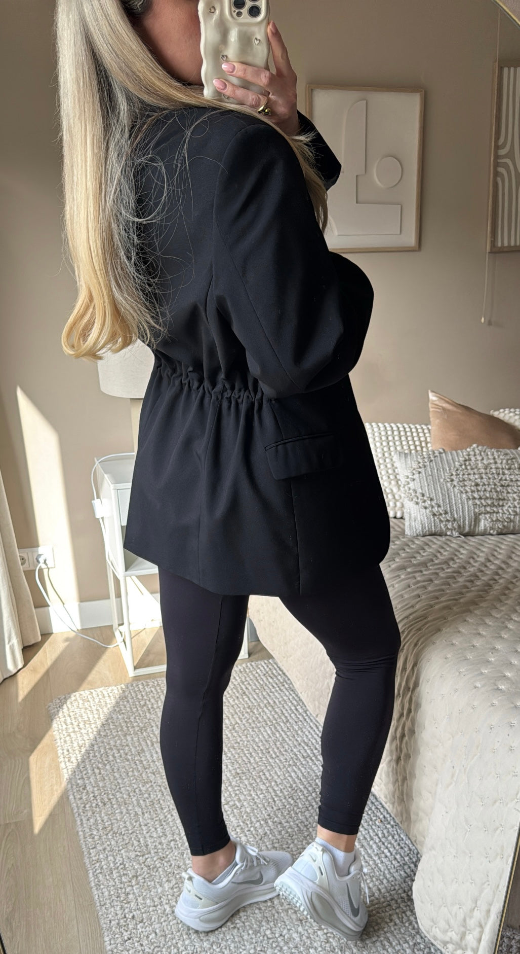 Taille blazer - black