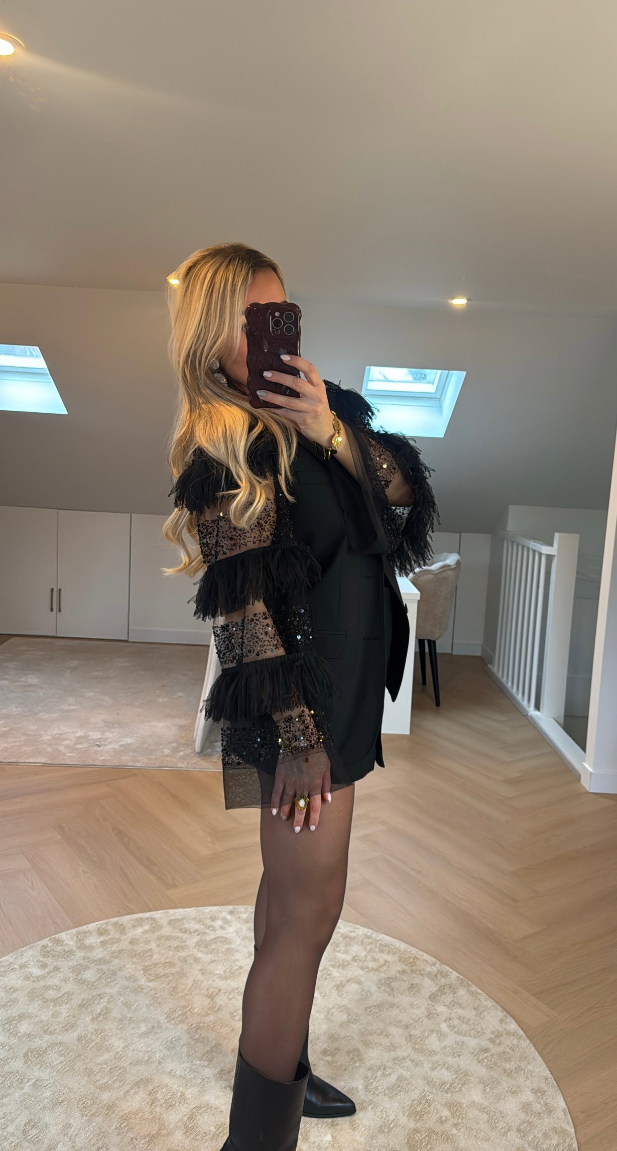No. 2 - Black sparkle blazer