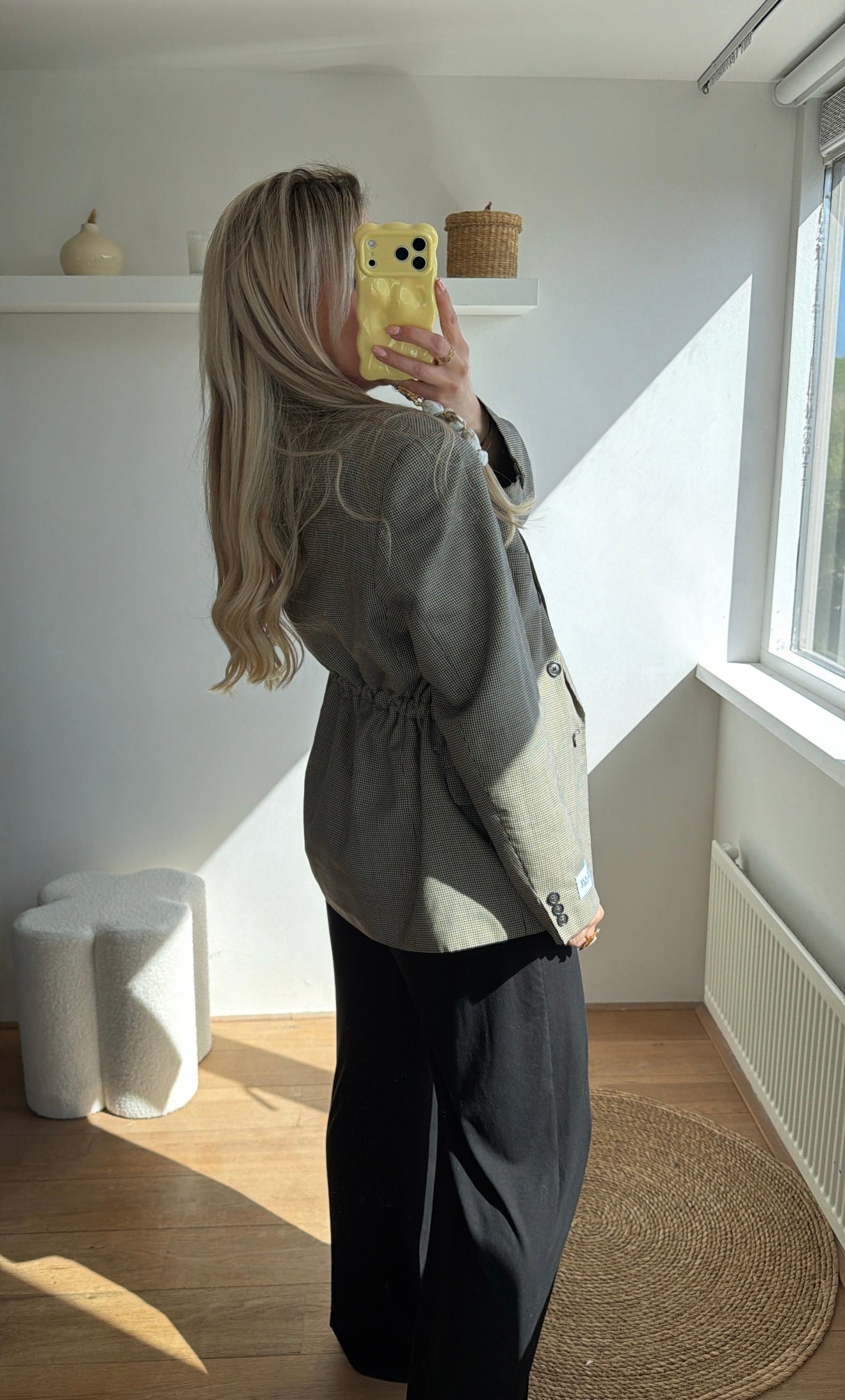 Taille blazer - checkred