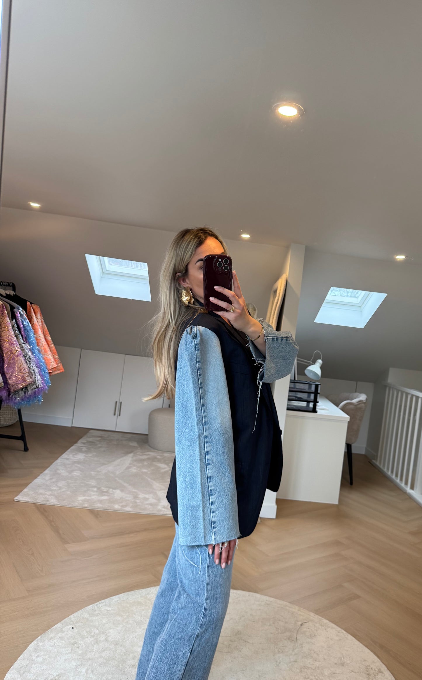 No 1 - Light denim blazer
