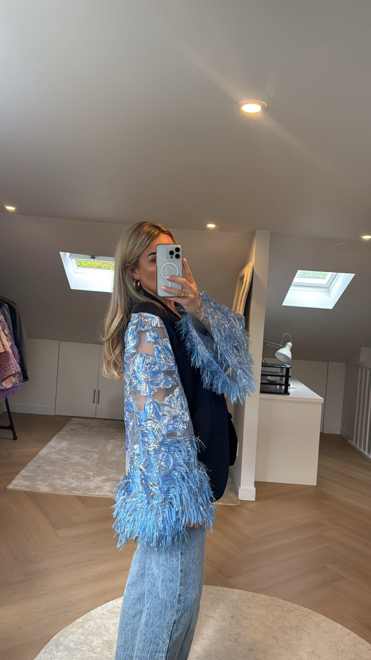 Blue Pino blazer