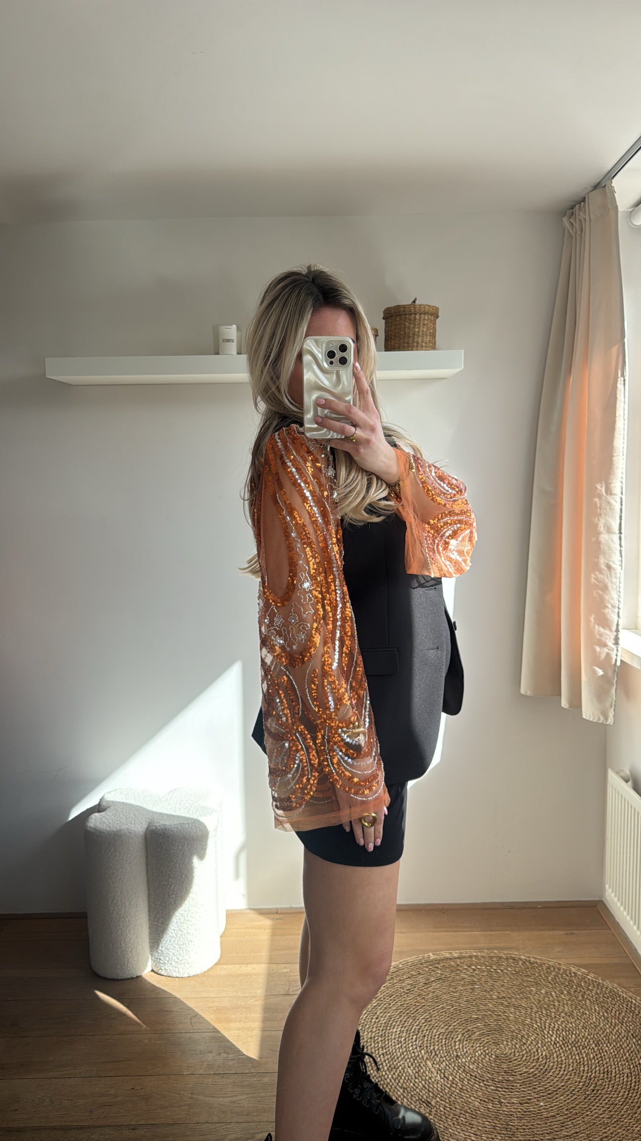 Queen sparkle blazer