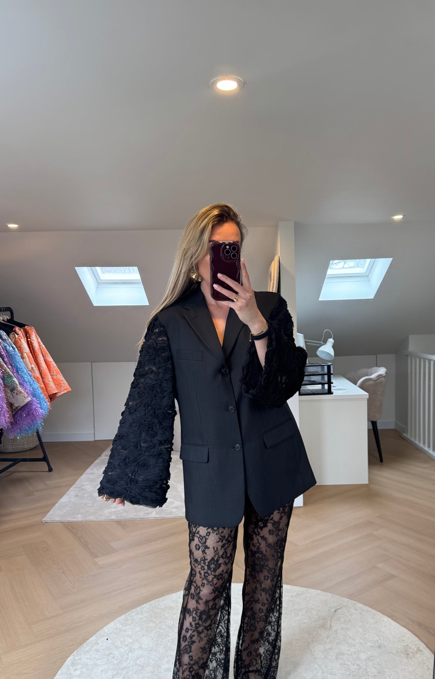 No 2 - black rose blazer