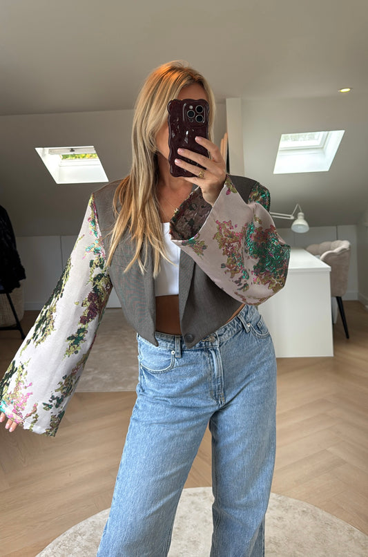 Cropped blazer - Lima