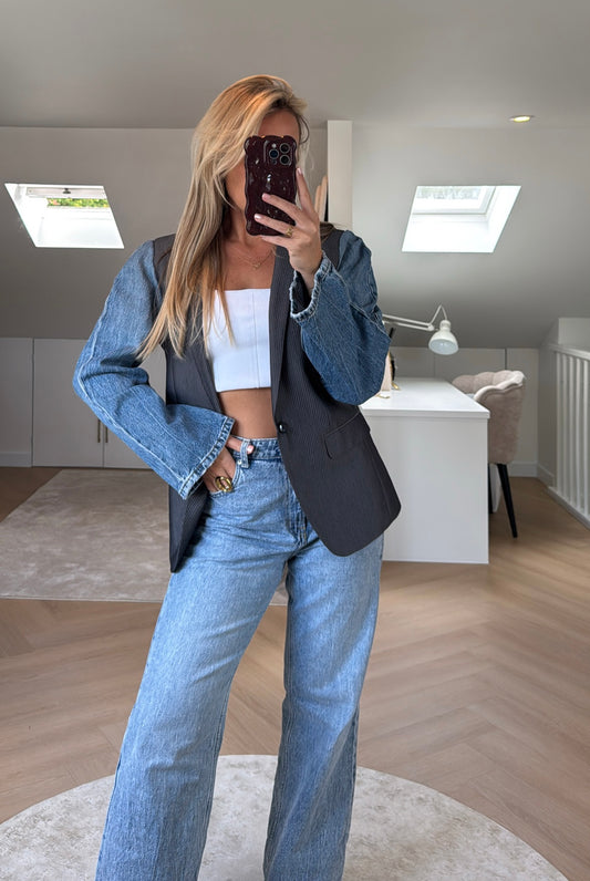 Denim blazer