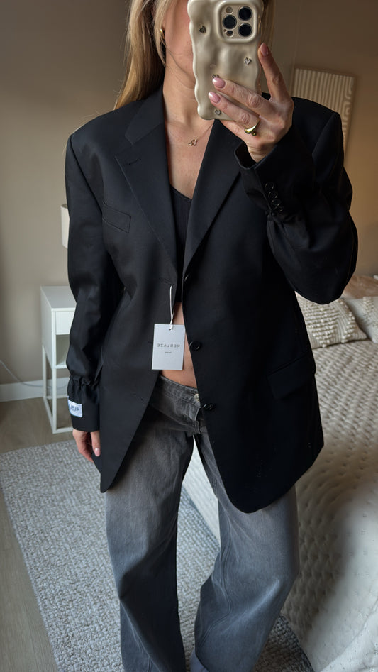 Essential blazer - black
