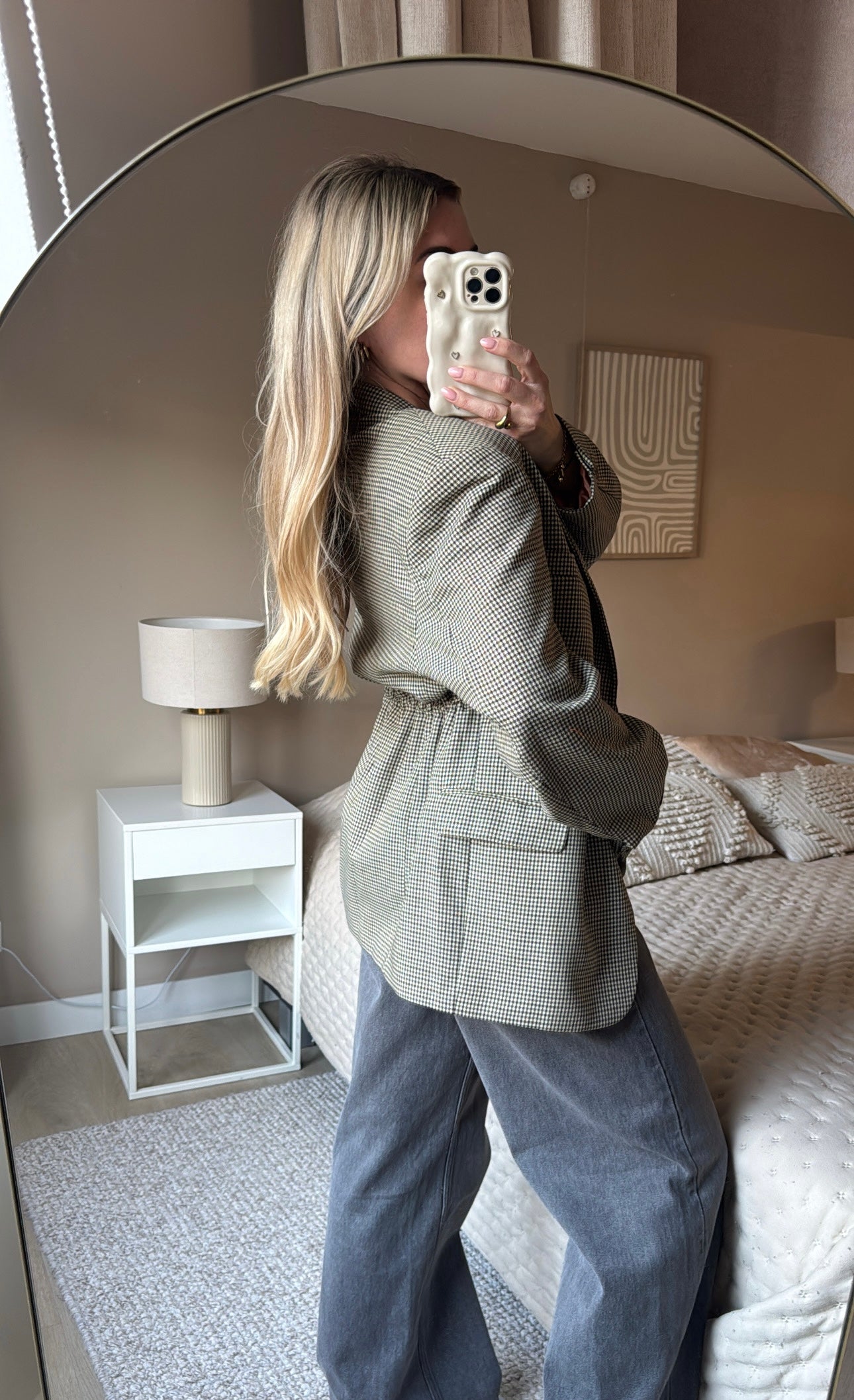 Taille blazer - ruitjes