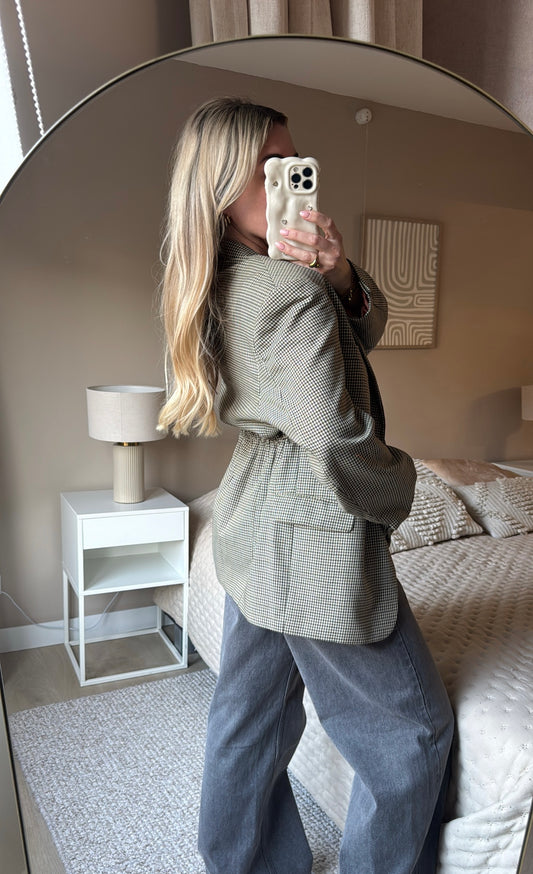 Taille blazer - ruitjes