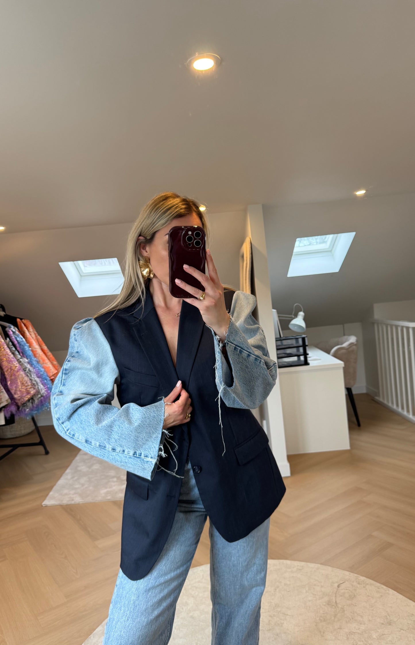 No 1 - Light denim blazer