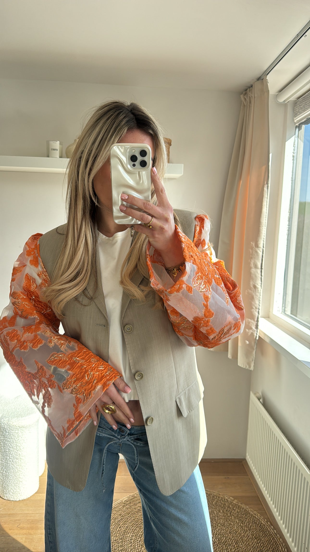 Maxima blazer beige
