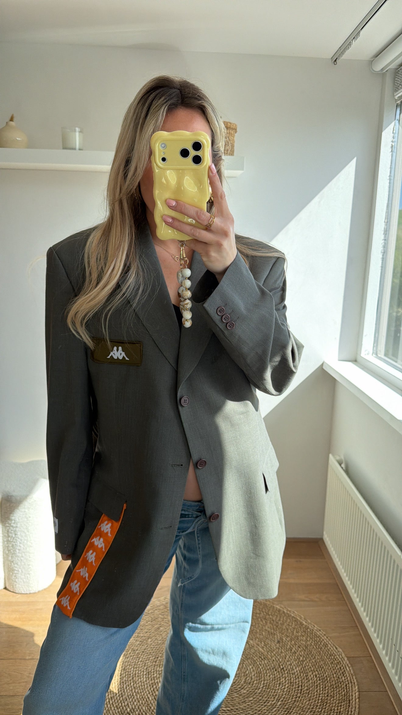 Reworked Kappa blazer - Green