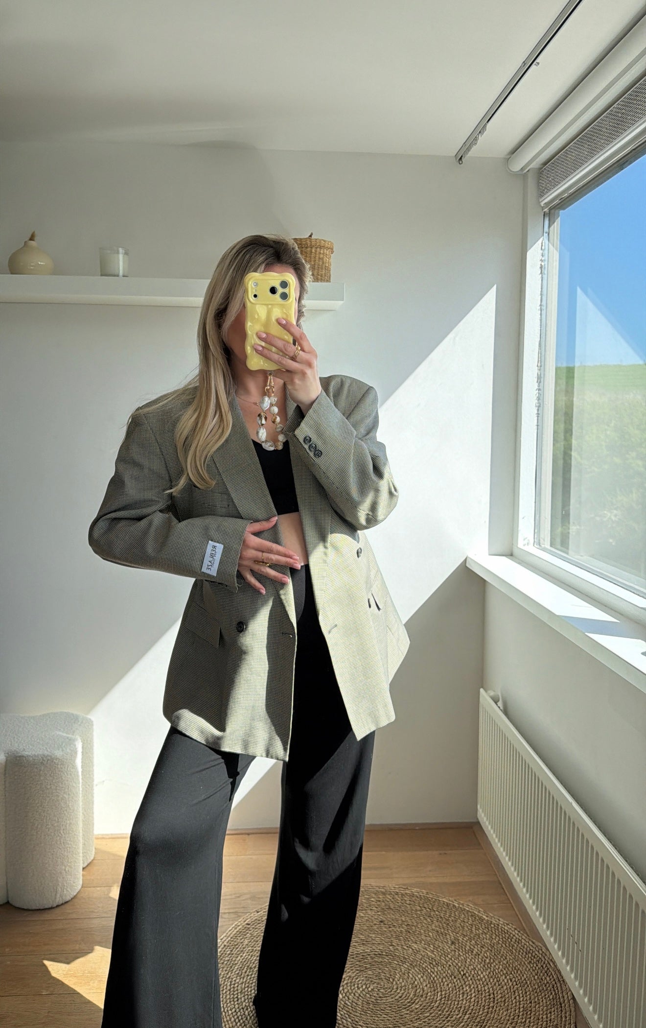 Taille blazer - checkred