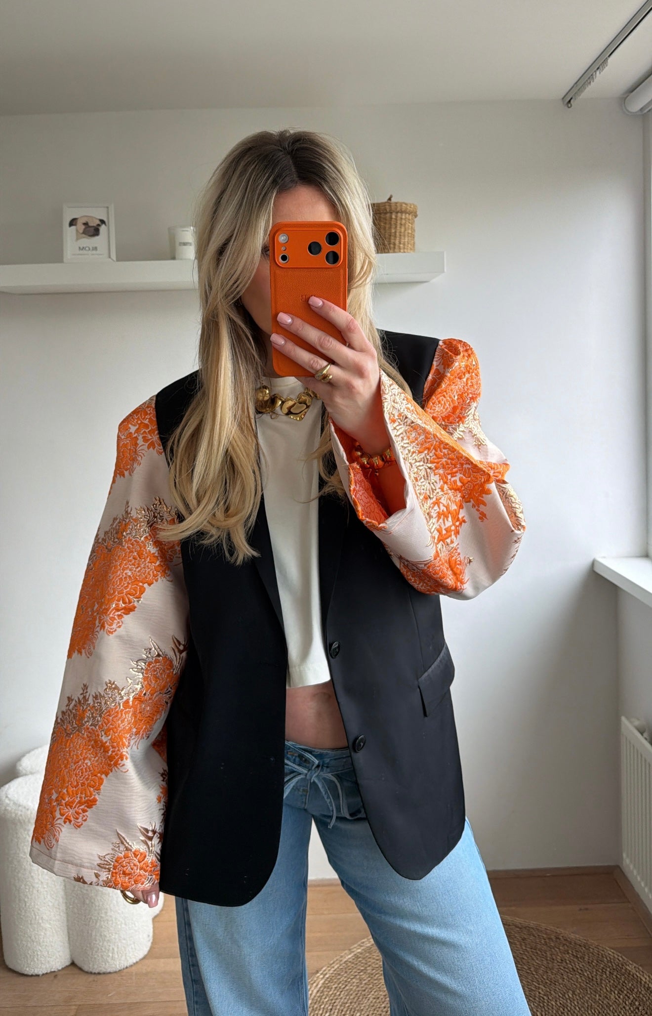 Orange Queen Black - maat S/M
