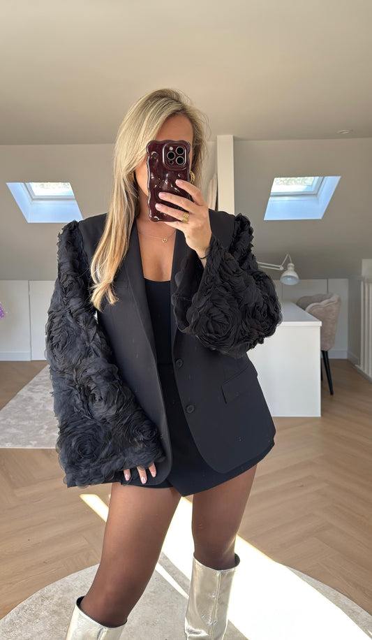 Big rose blazer