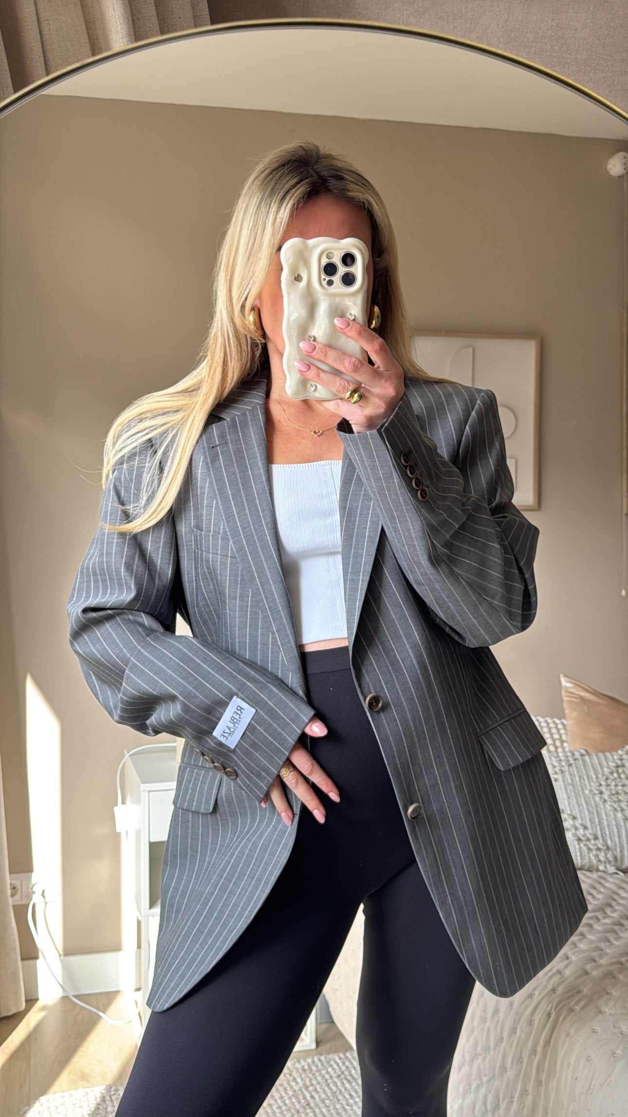 Taille blazer - grey