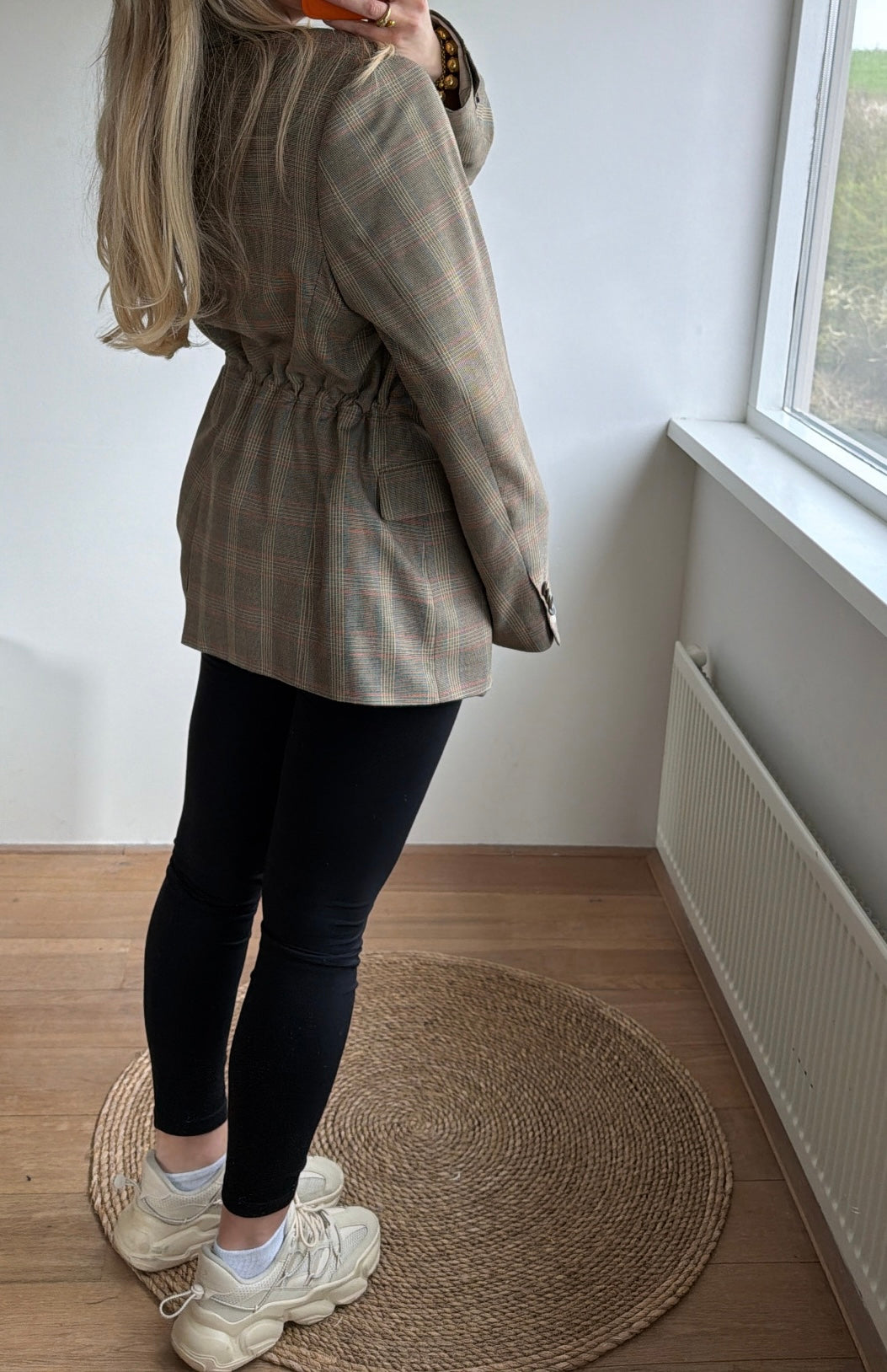Taille blazer checkred