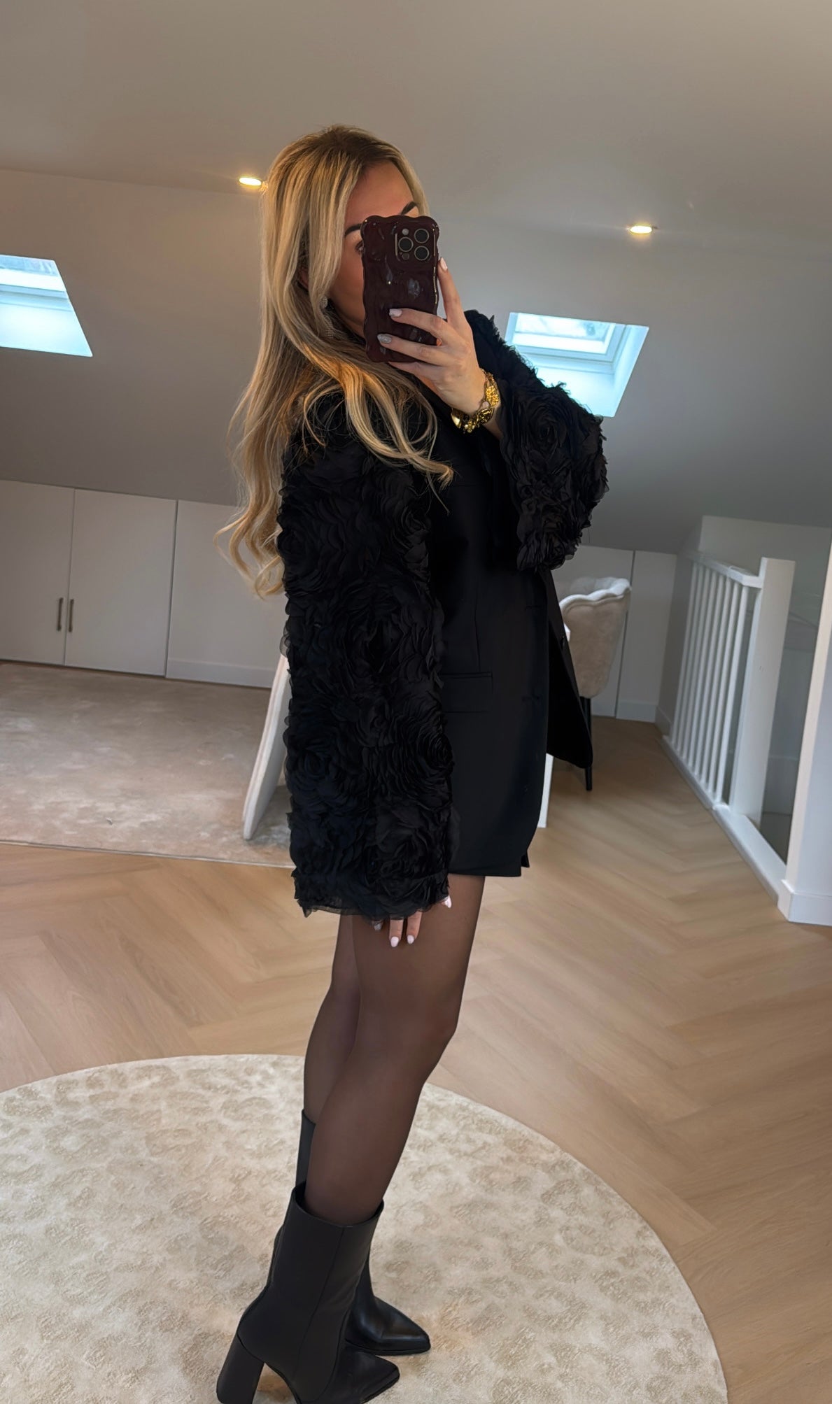Big rose blazer