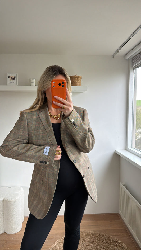 Taille blazer checkred