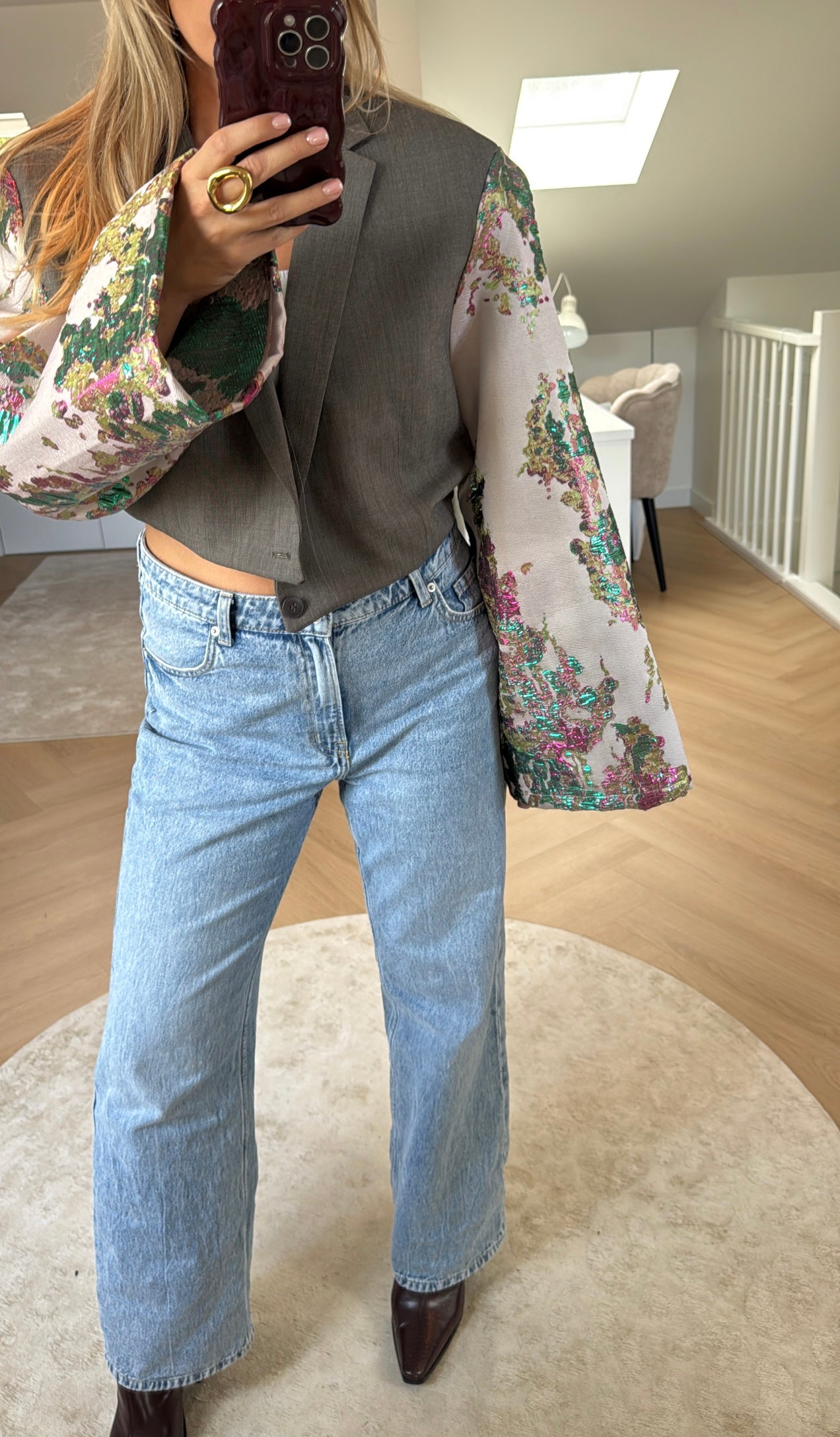 Cropped blazer - Lima